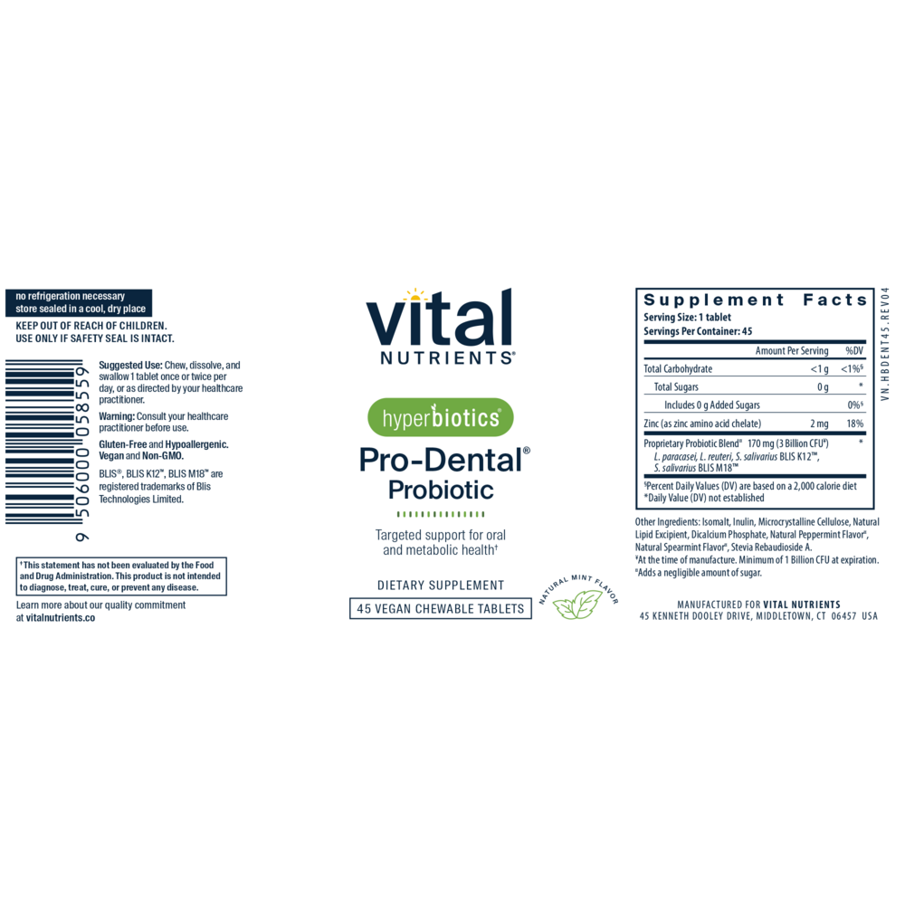 Hyperbiotics Pro-Dental Probiotic