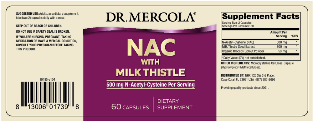 NAC with Milk Thistle