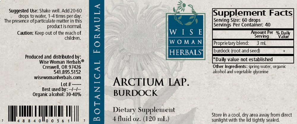 Arctium lap. burdock