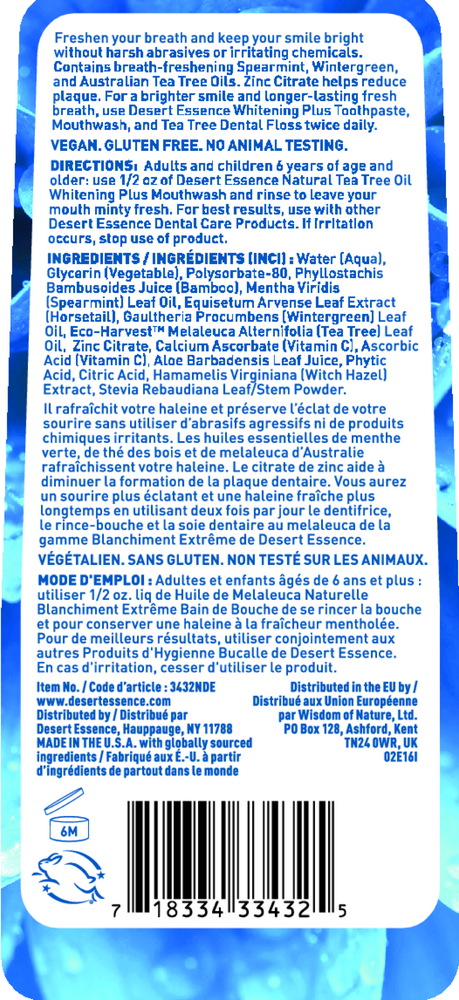 Tea Tree Oil Mouthwash Whiten