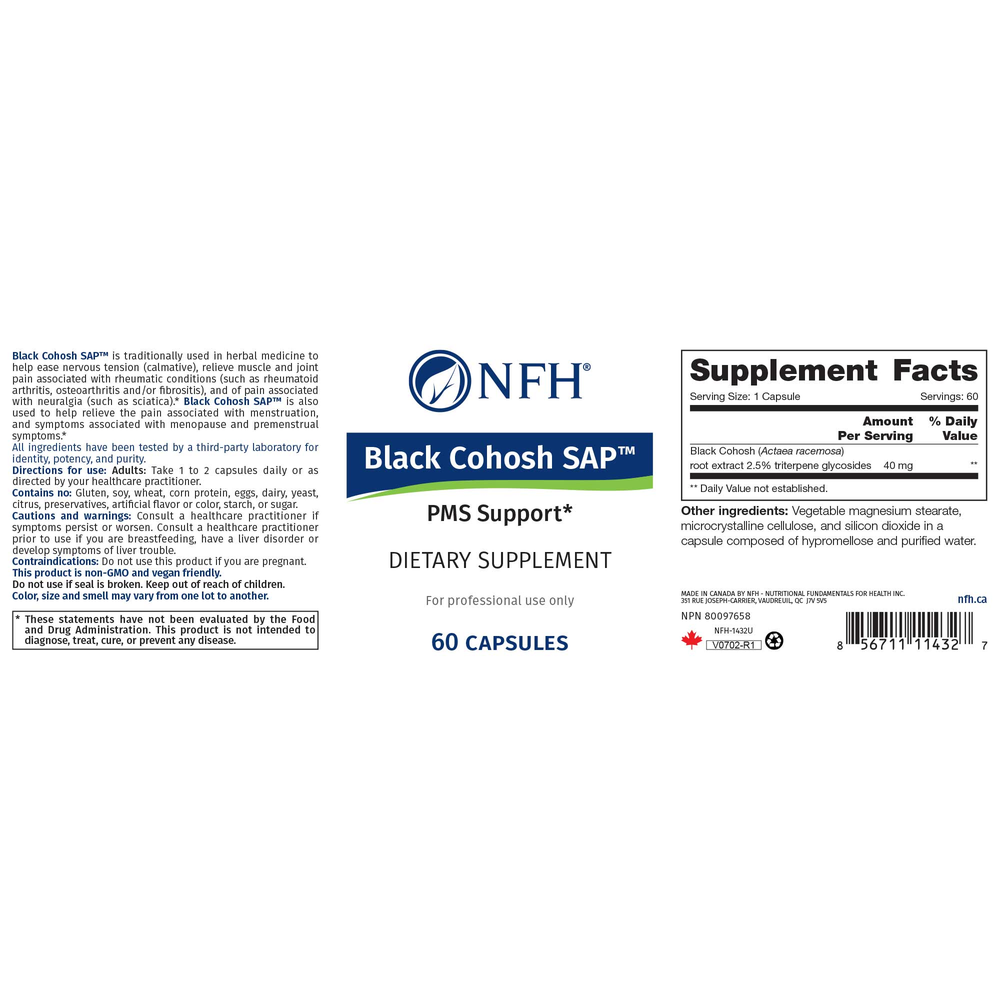 Black Cohosh SAP