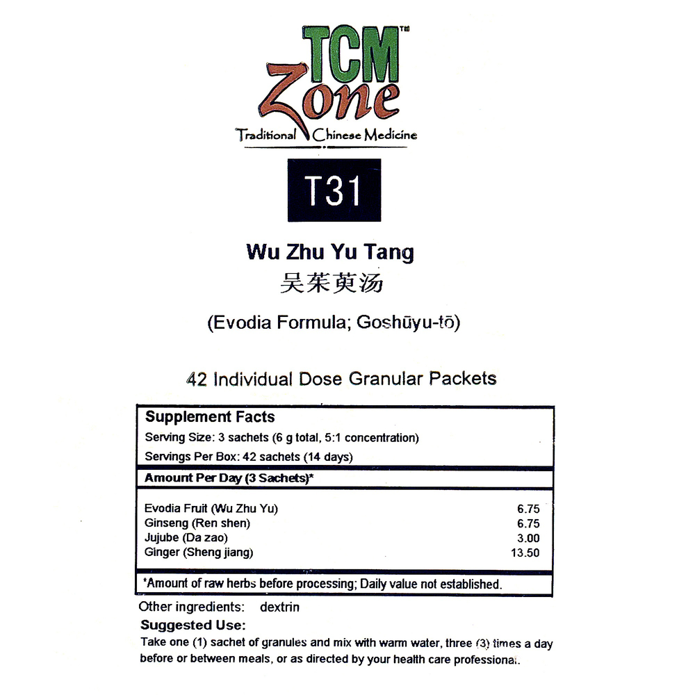 Evodia Formula Sachets (T31G)