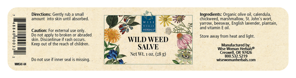 Wild Weed Salve 1 oz.