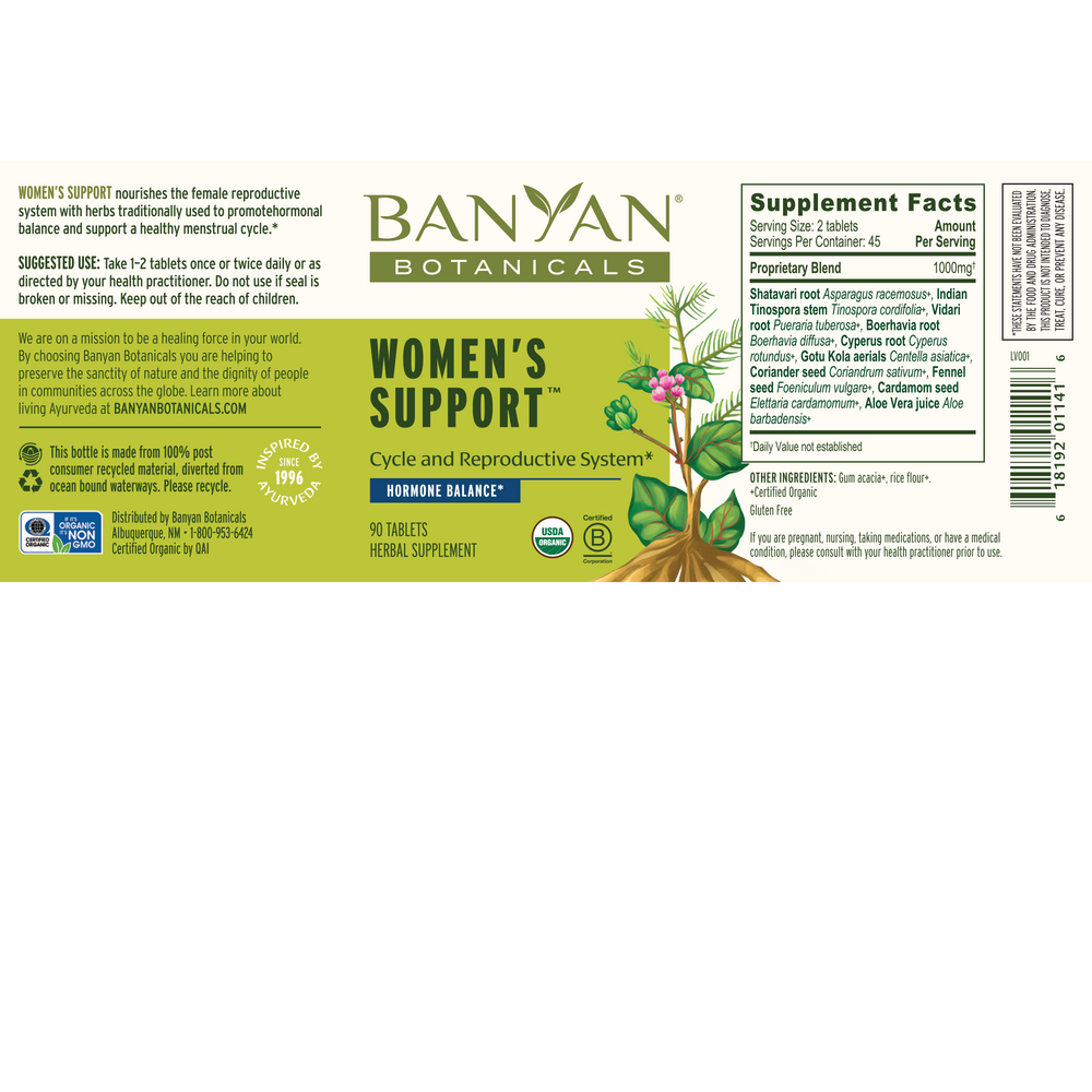 Women's Support, Organic