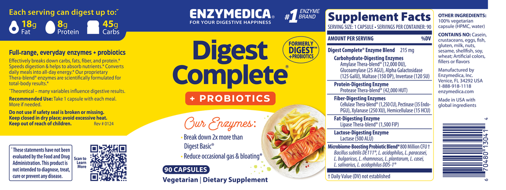 Digest Complete + Probiotics