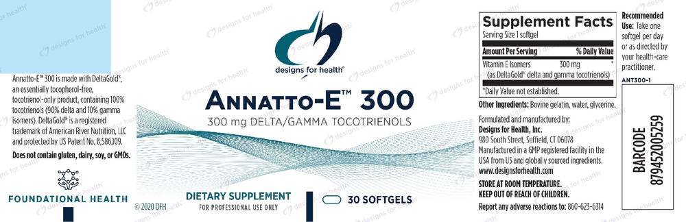Annatto-E™ 300  Tocotrienols