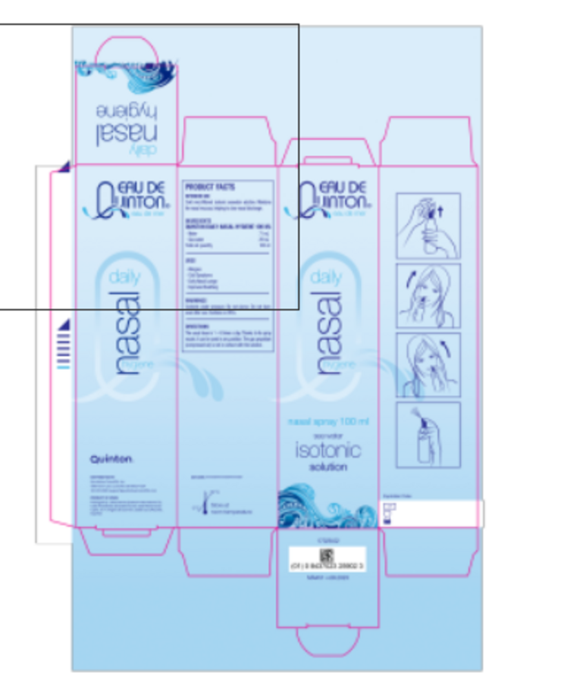 Quinton Action Plus Nasal Spray - Hypertonic