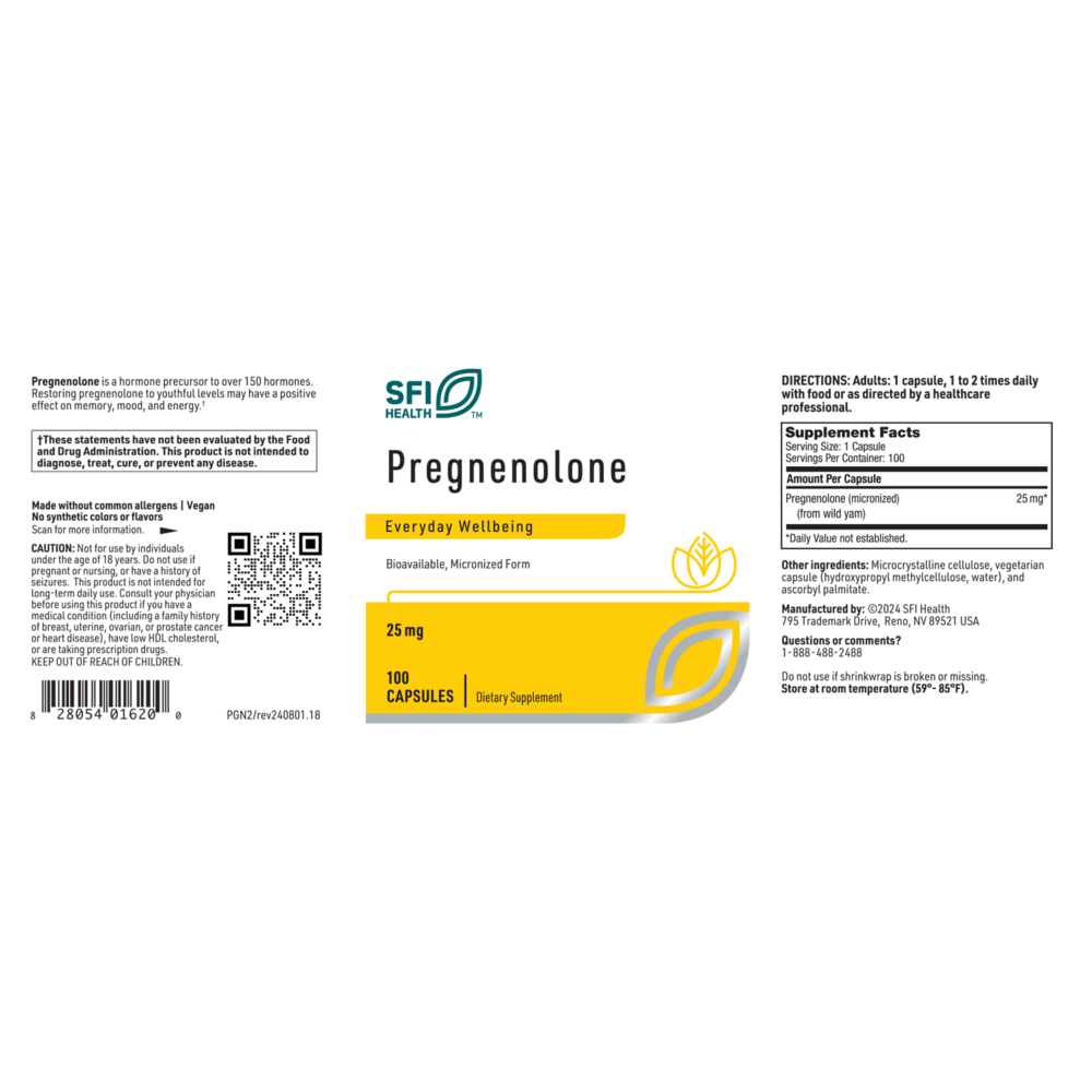 Pregnenolone 25mg