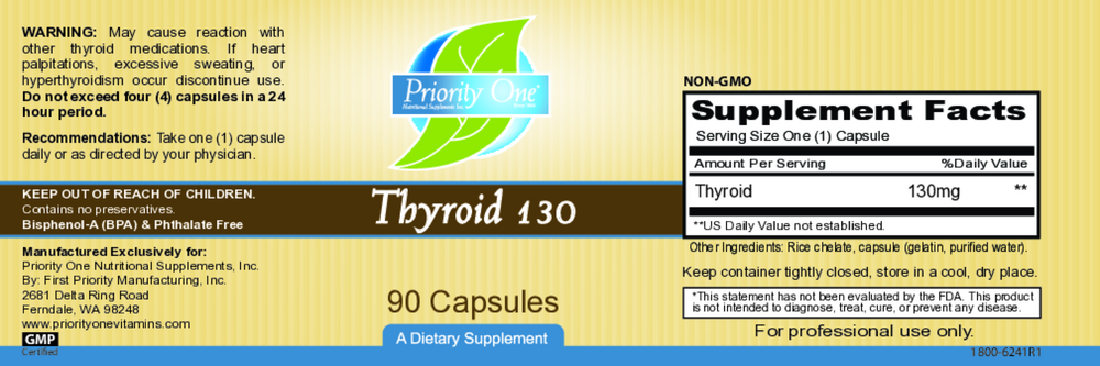 Thyroid 130mg