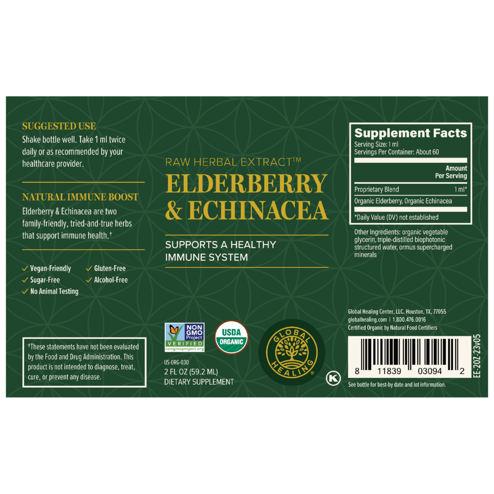 Organic Elderberry & Echinacea