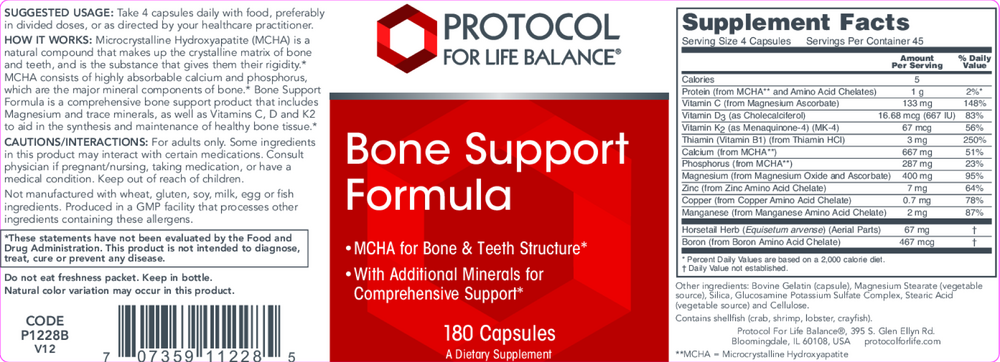 Bone Support Formula
