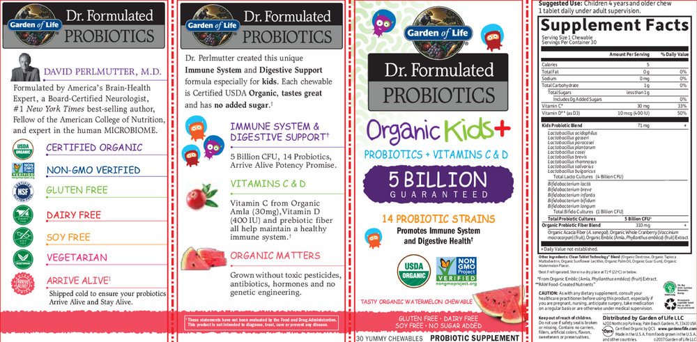 Organic Kids Probiotics WM