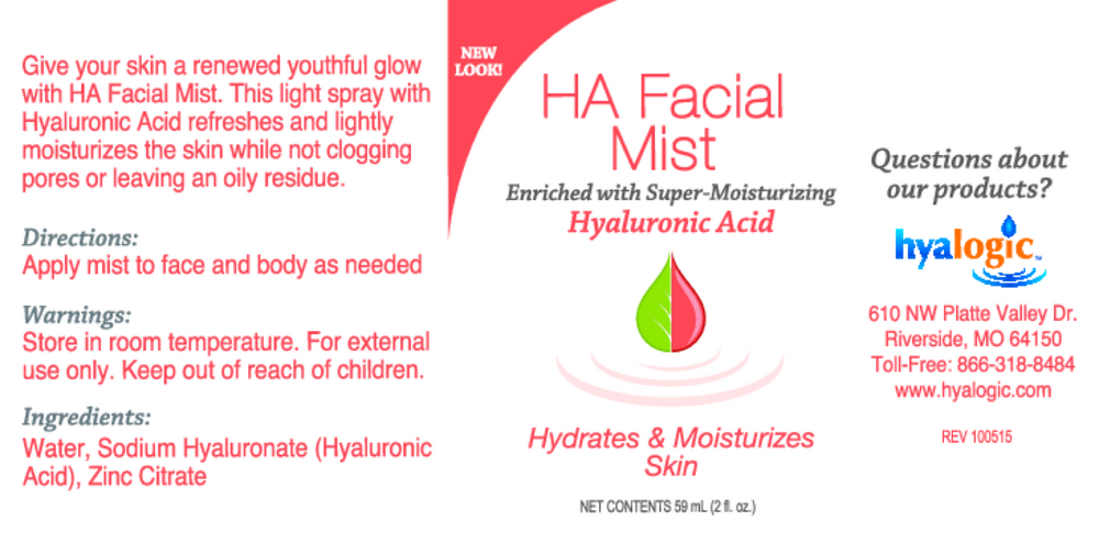 Facial Mist w/Hyaluronic Acid