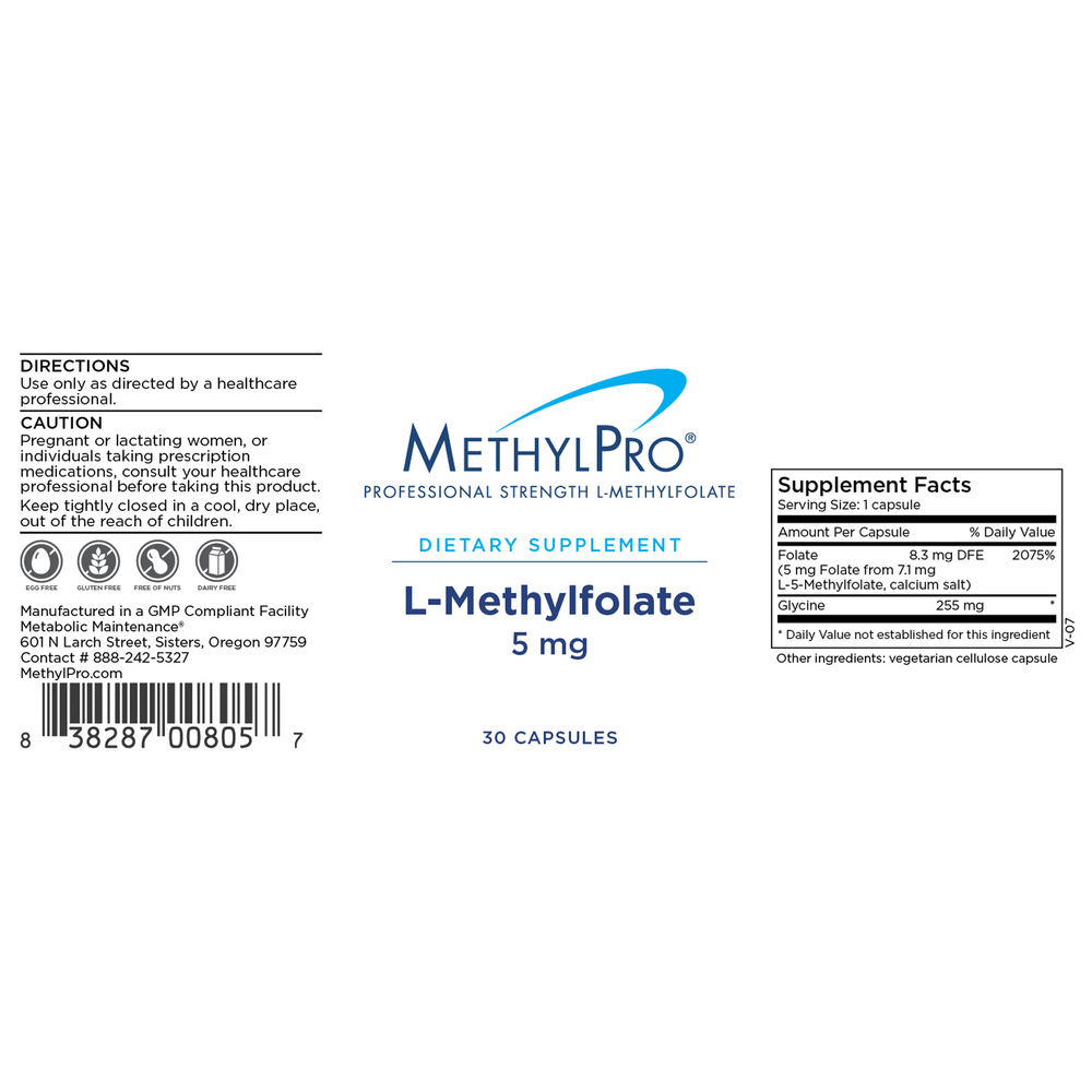 L-Methylfolate 5 mg