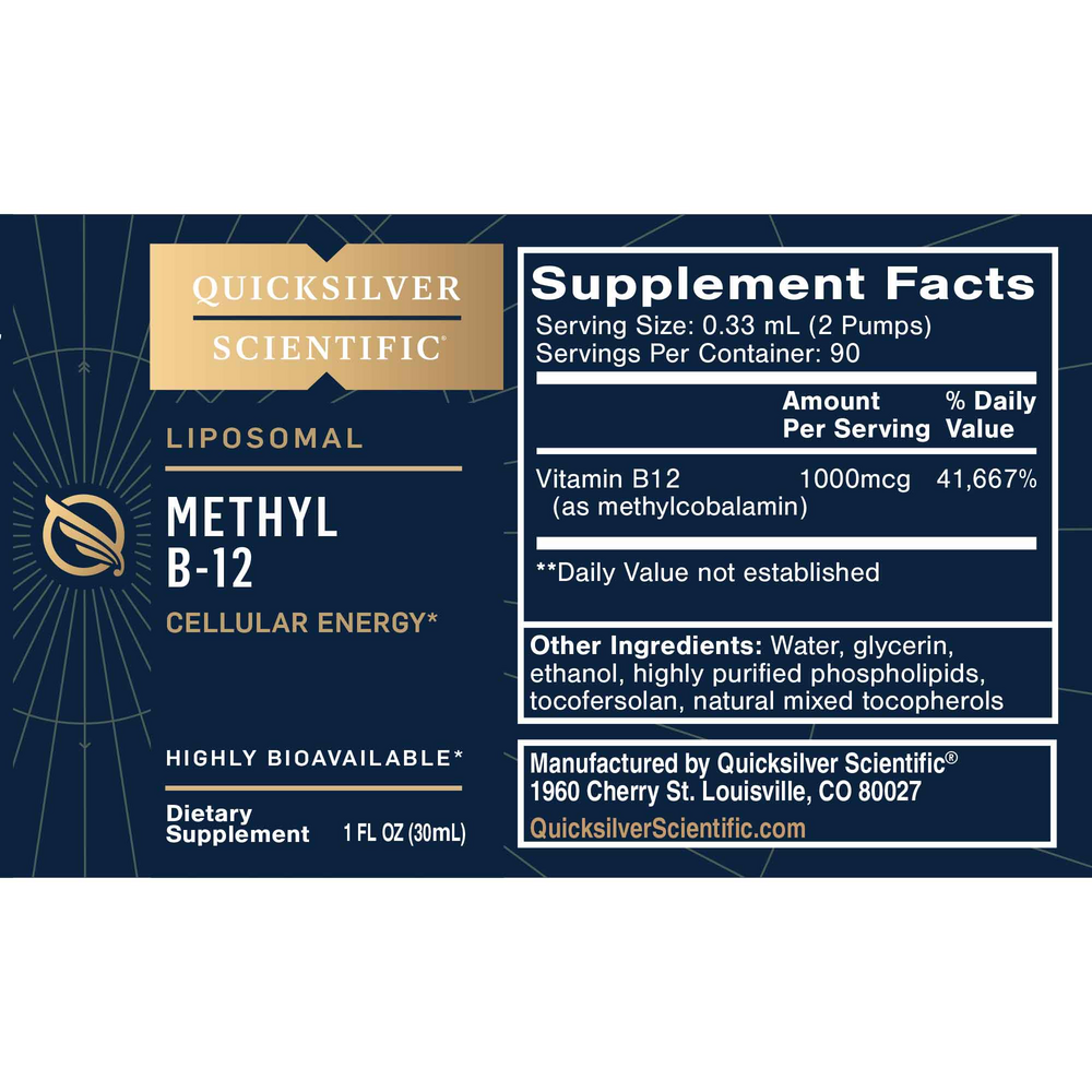 Liposomal Methyl B-12