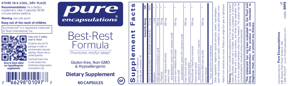 Best-Rest Formula