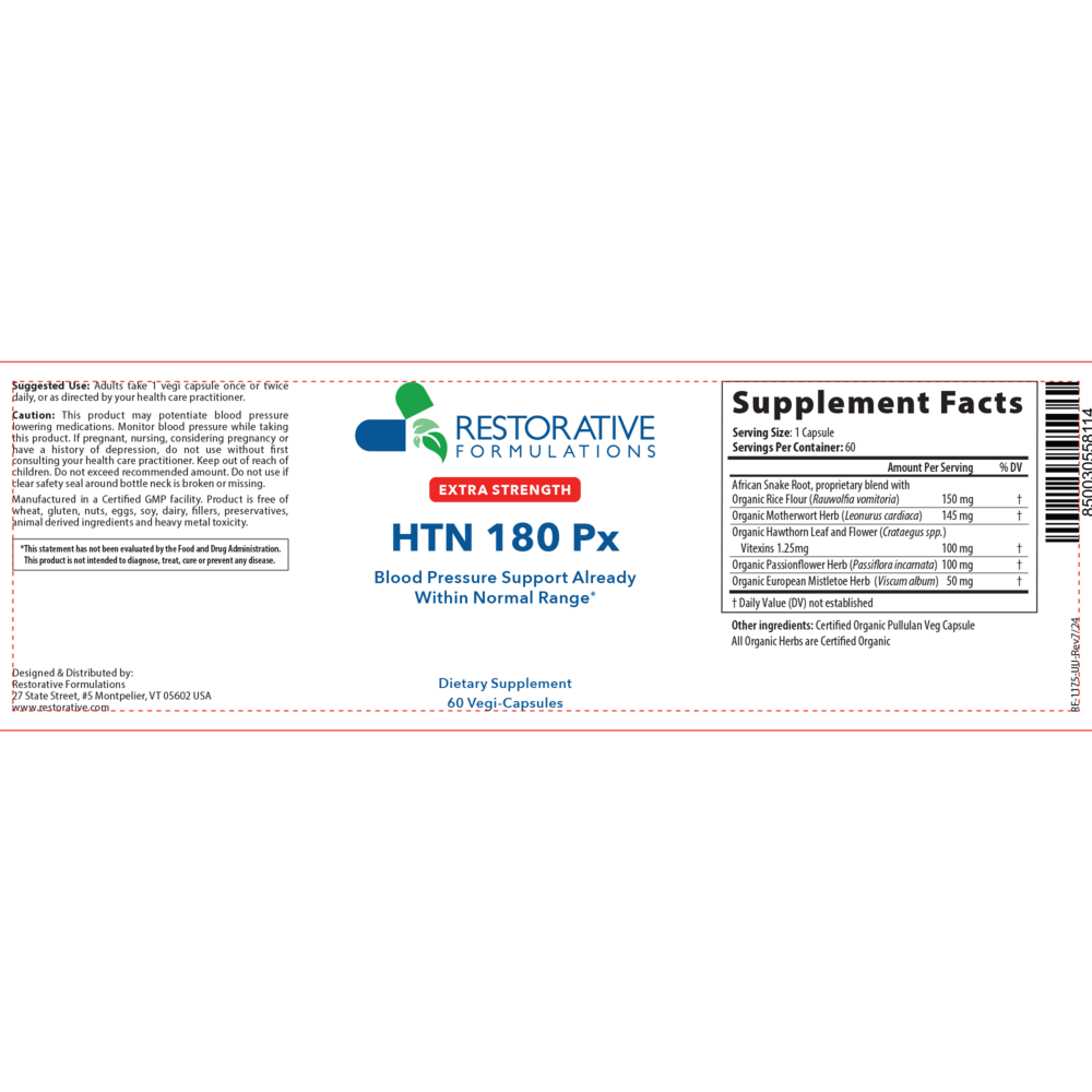 HTN 180 Px - Extra Strength
