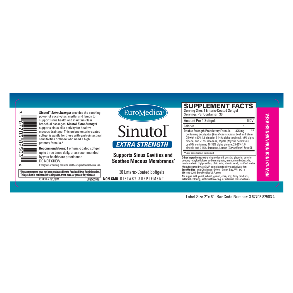 Sinutol™ Extra Strength - Enteric-Coated