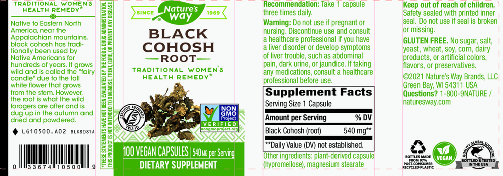 Black Cohosh Root