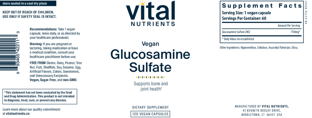 Vegan Glucosamine Sulfate