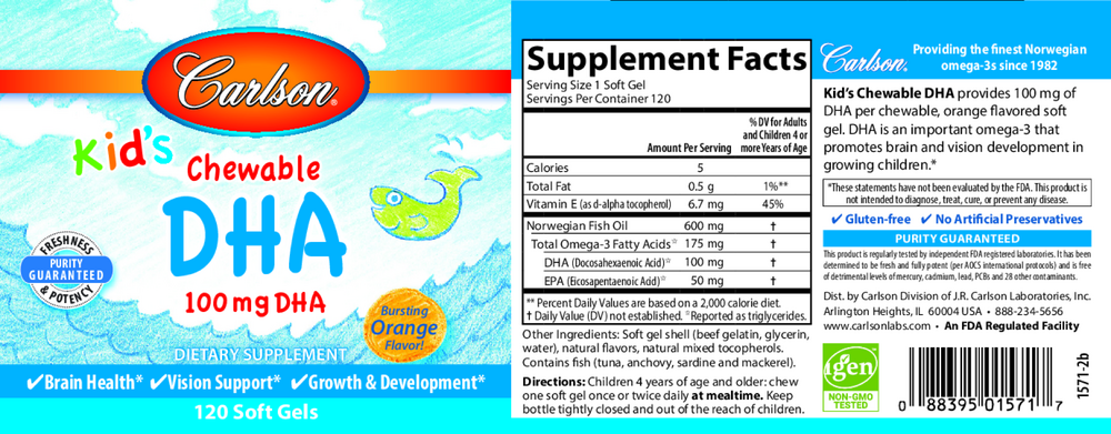 Kids Chewable DHA Omega-3s