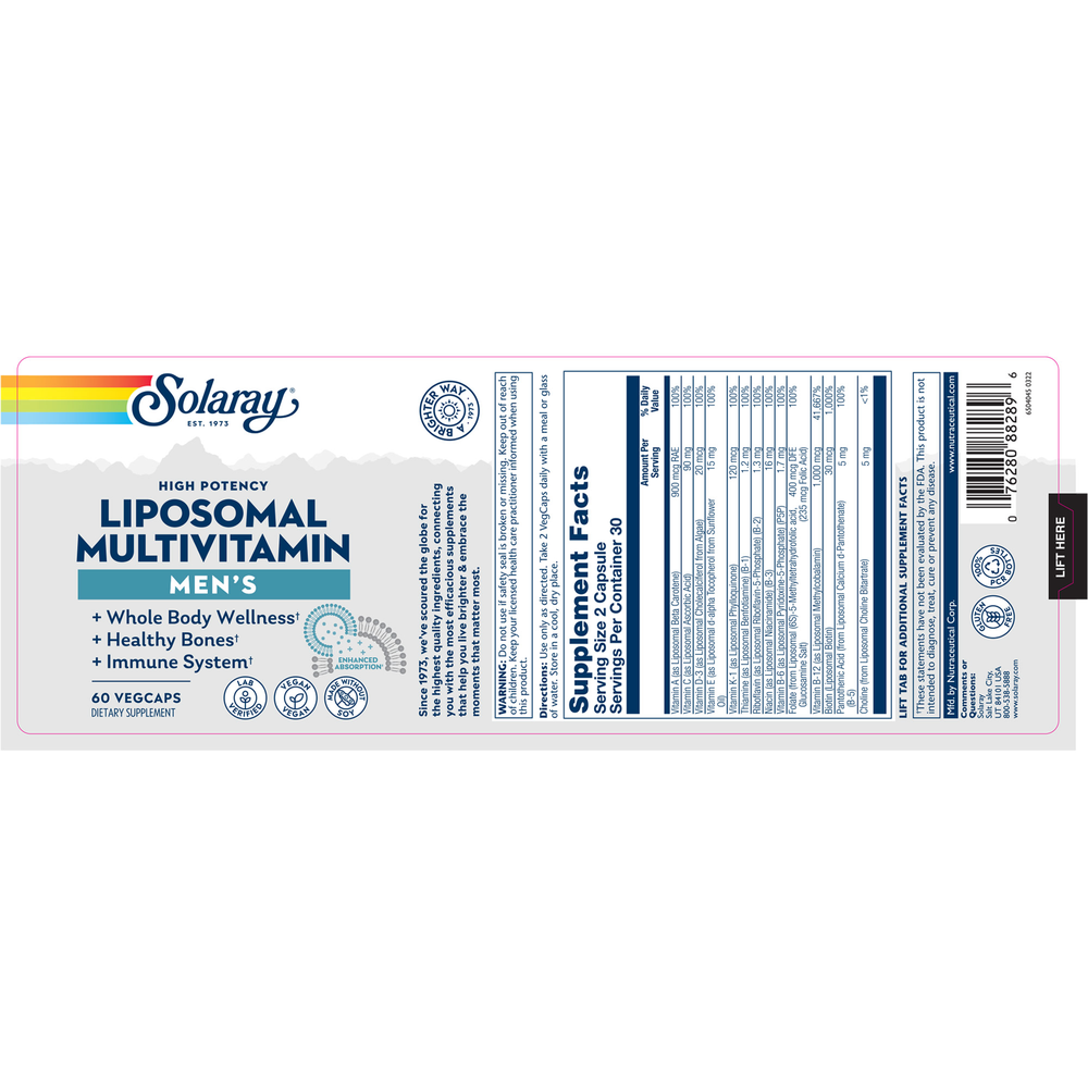 Liposomal Men's MultiVitamin