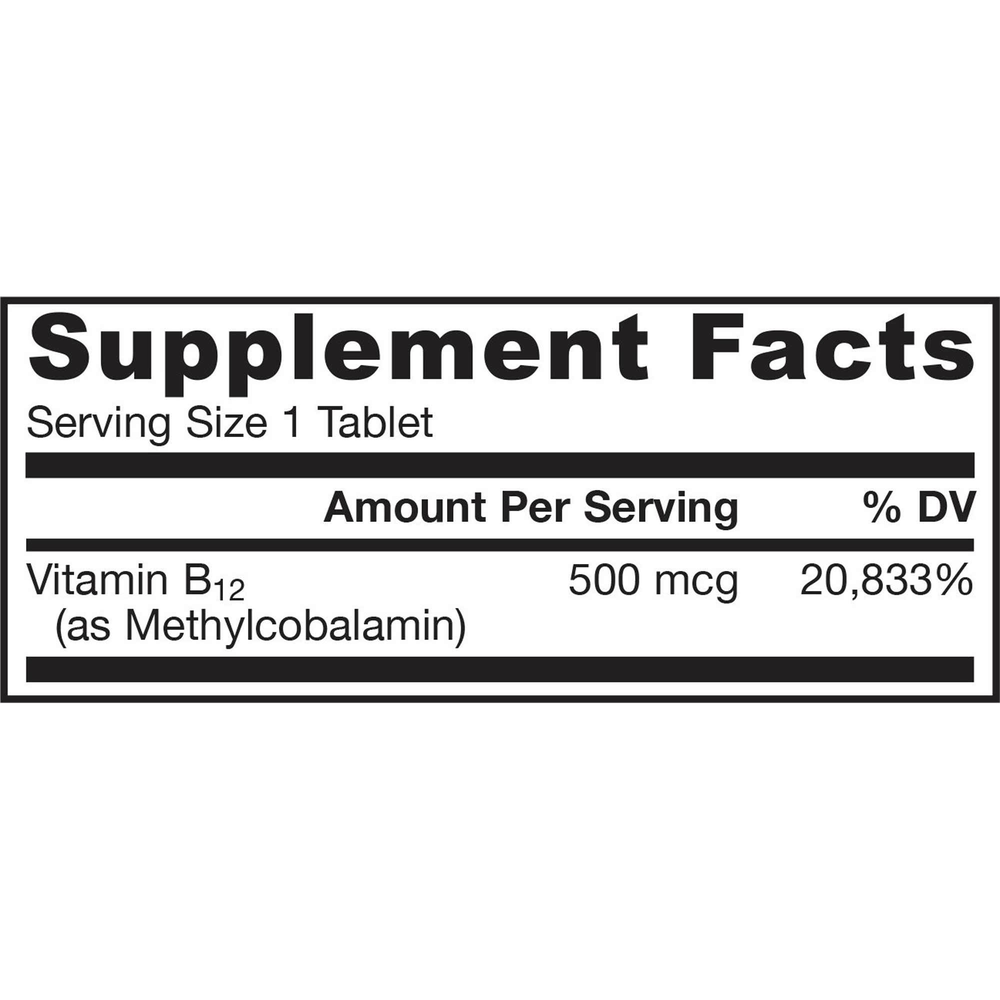 Methyl B-12 500mcg Cherry