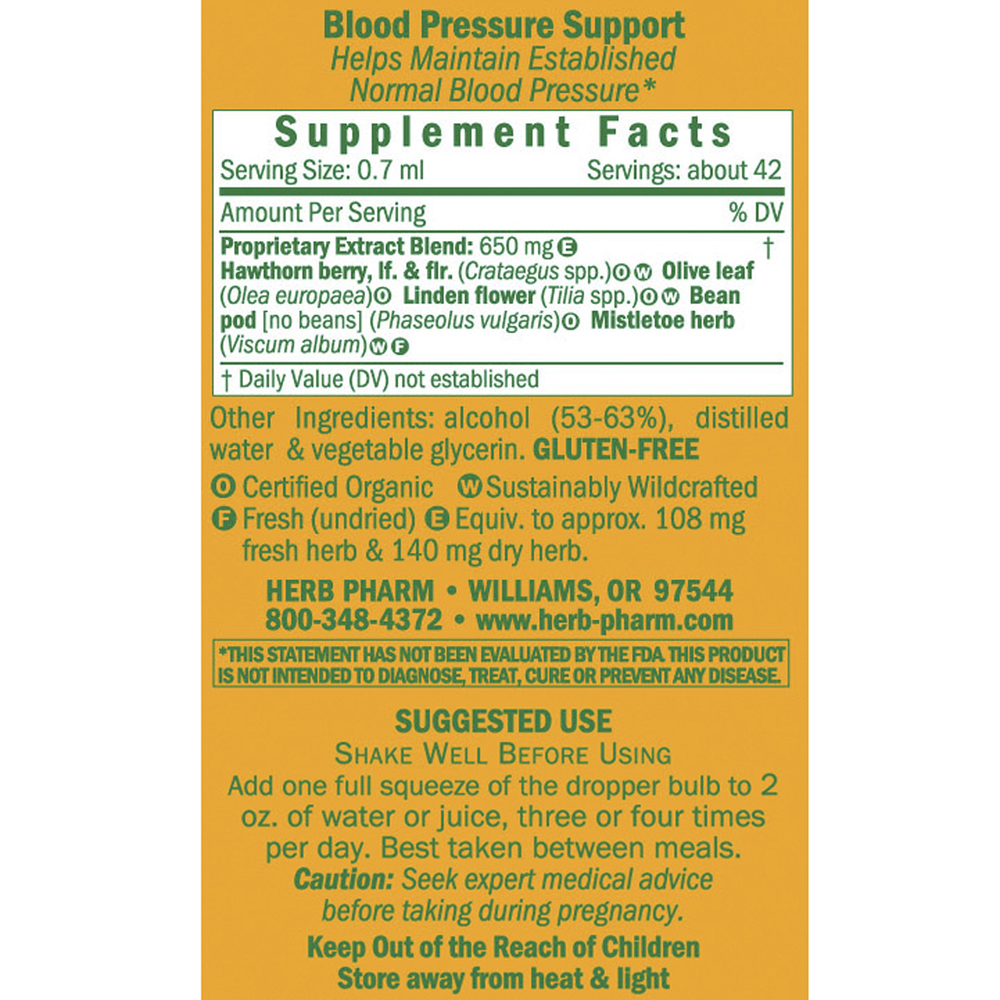 Blood Pressure Support