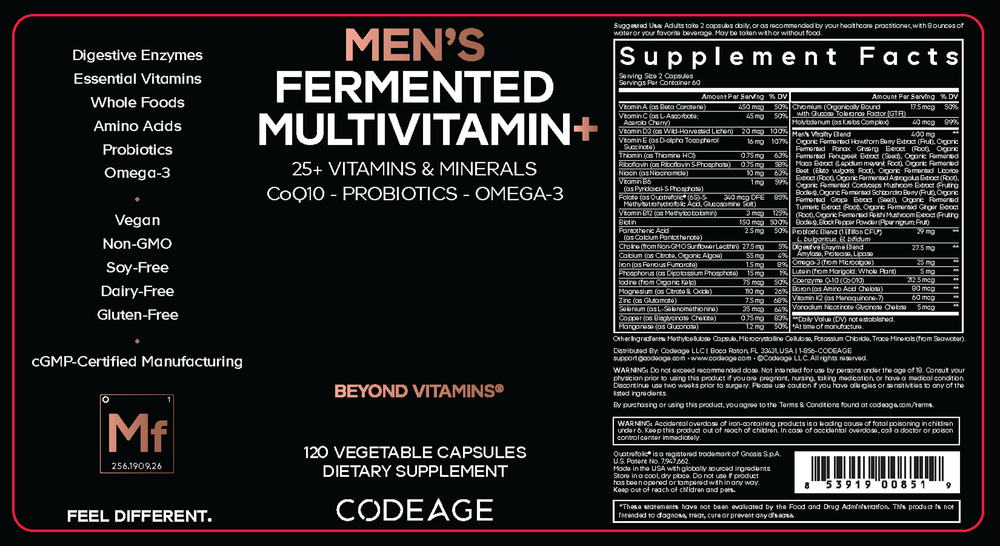 Men's Fermented Multivitamin