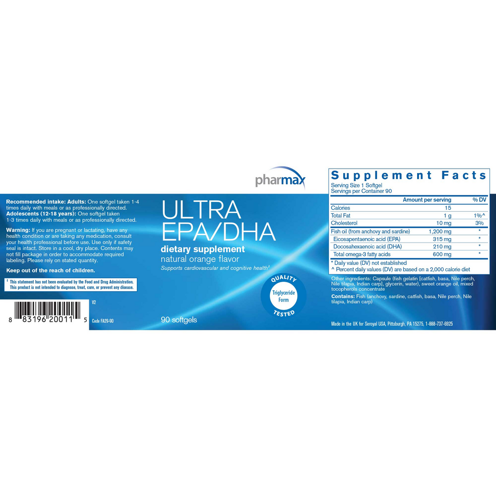 Ultra EPA/DHA Capsules