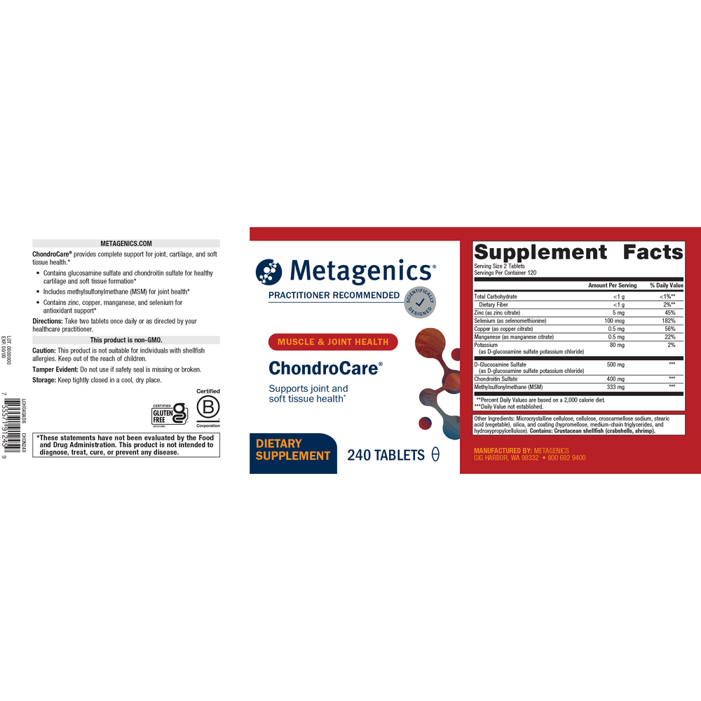 ChondroCare w/MSM