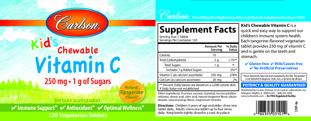 Kid's Chewable Vitamin C