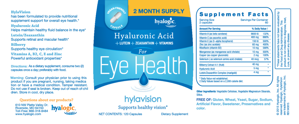 Hylavision Eye Health w/ HA