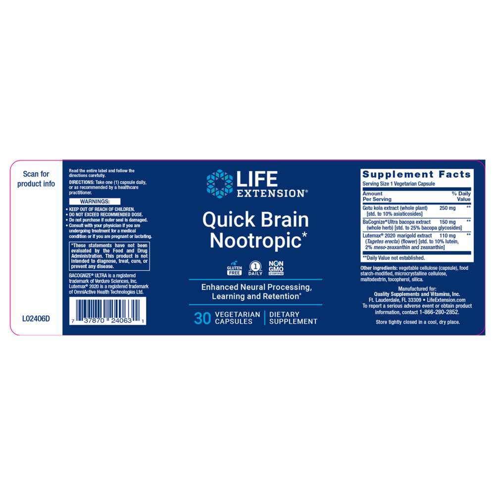 Quick Brain Nootropic