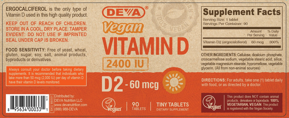 Vegan Vitamin D2