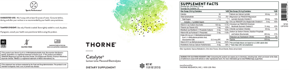 Catalyte Lemon Lime NSF