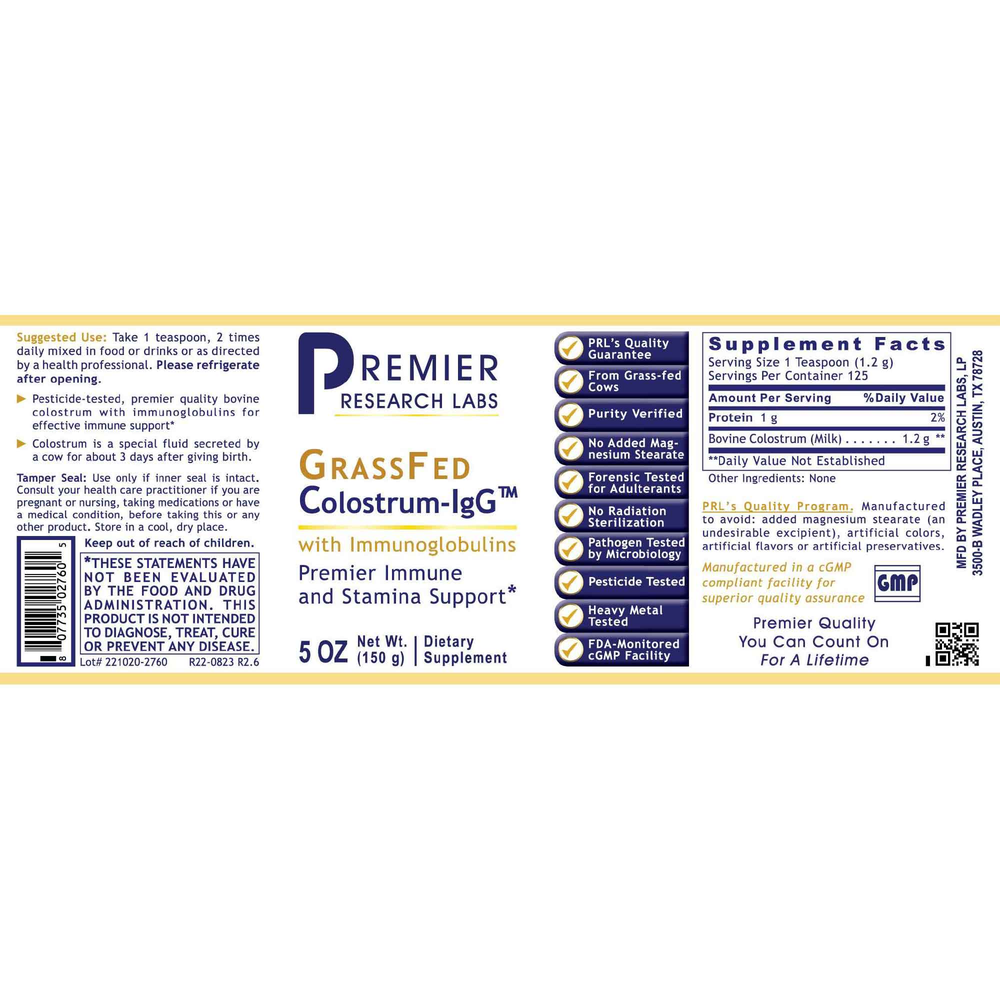 Colostrum-IgG™, Powder