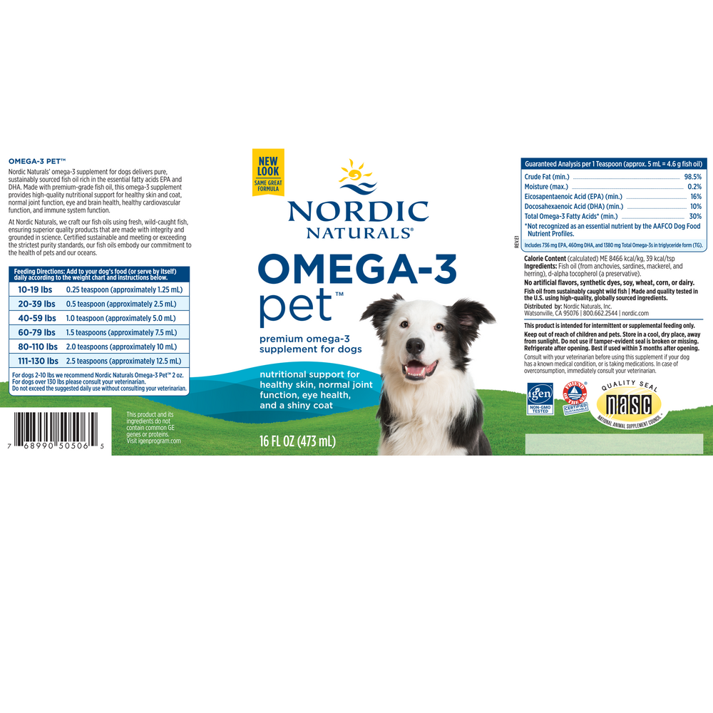 Omega-3 Pet (Large to Very Large dogs)