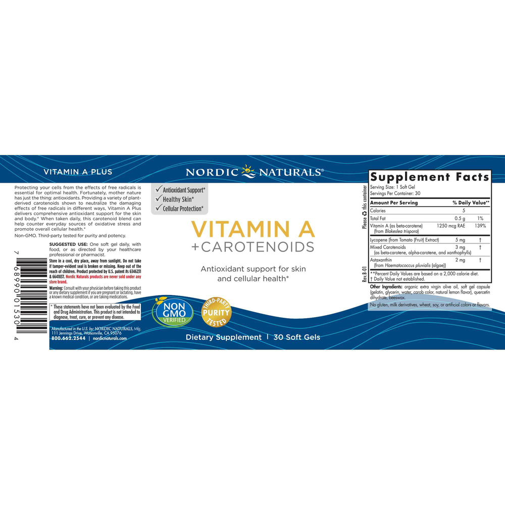 Vitamin A +Carotenoids