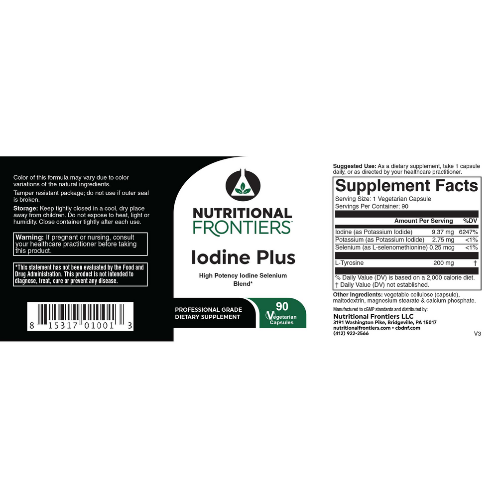 Iodine Plus (California Only)