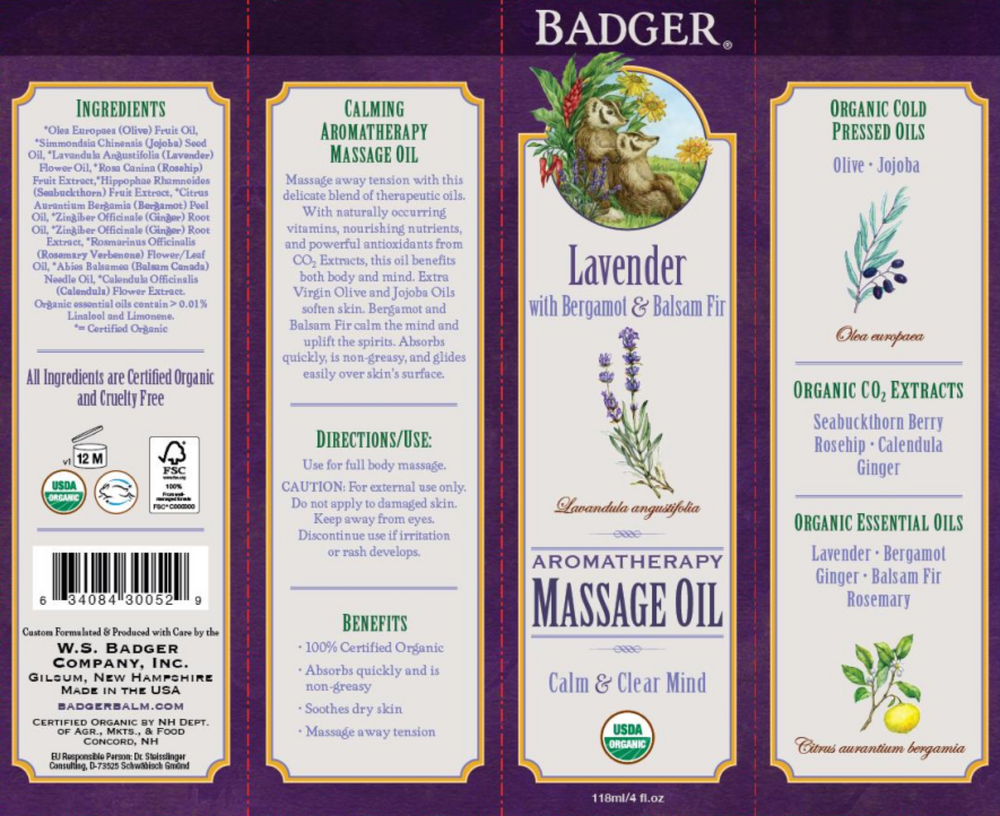 Lavender Massage Oil
