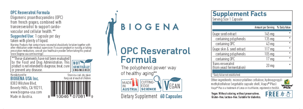 OPC Resveratrol Formula