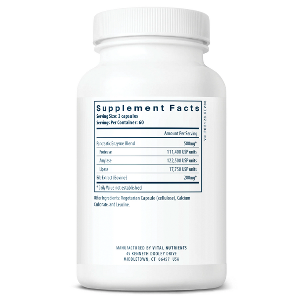 Pancreatin & Ox Bile Extract