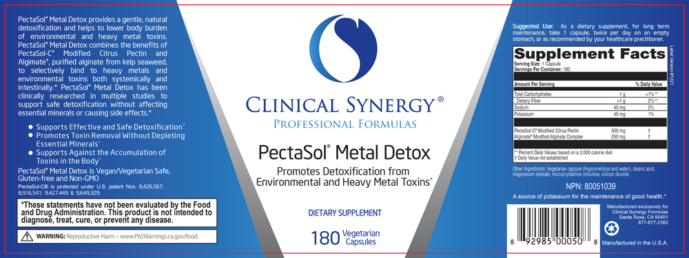 PectaSol® Metal Detox