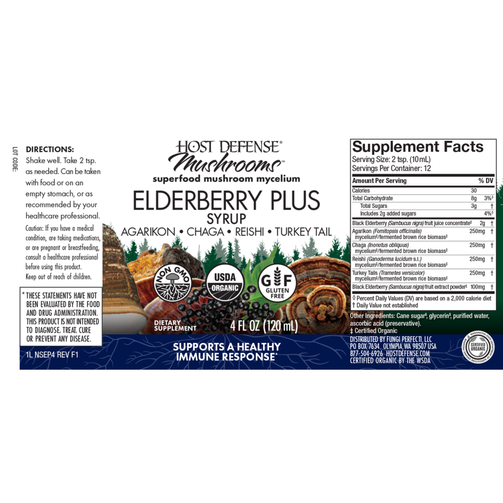 Elderberry Plus Syrup