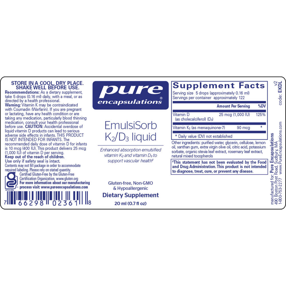 EmulsiSorb K2/D3 liquid