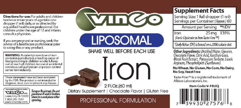 Liposomal Iron