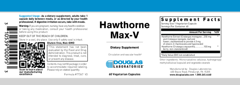 Hawthorne Max-V 250mg