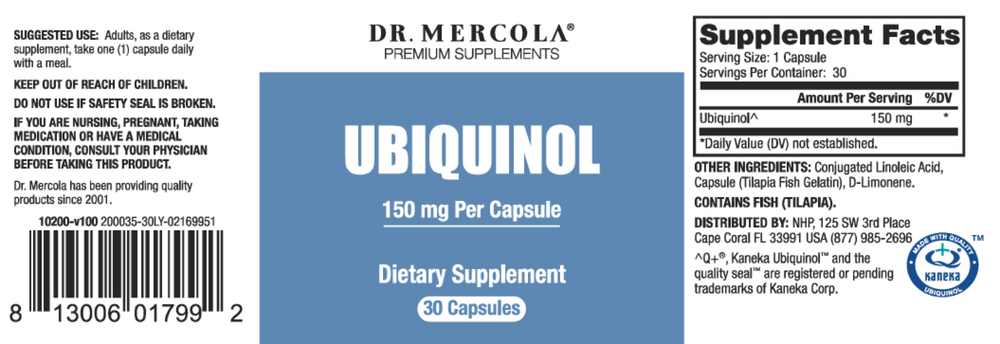 Ubiquinol 150mg