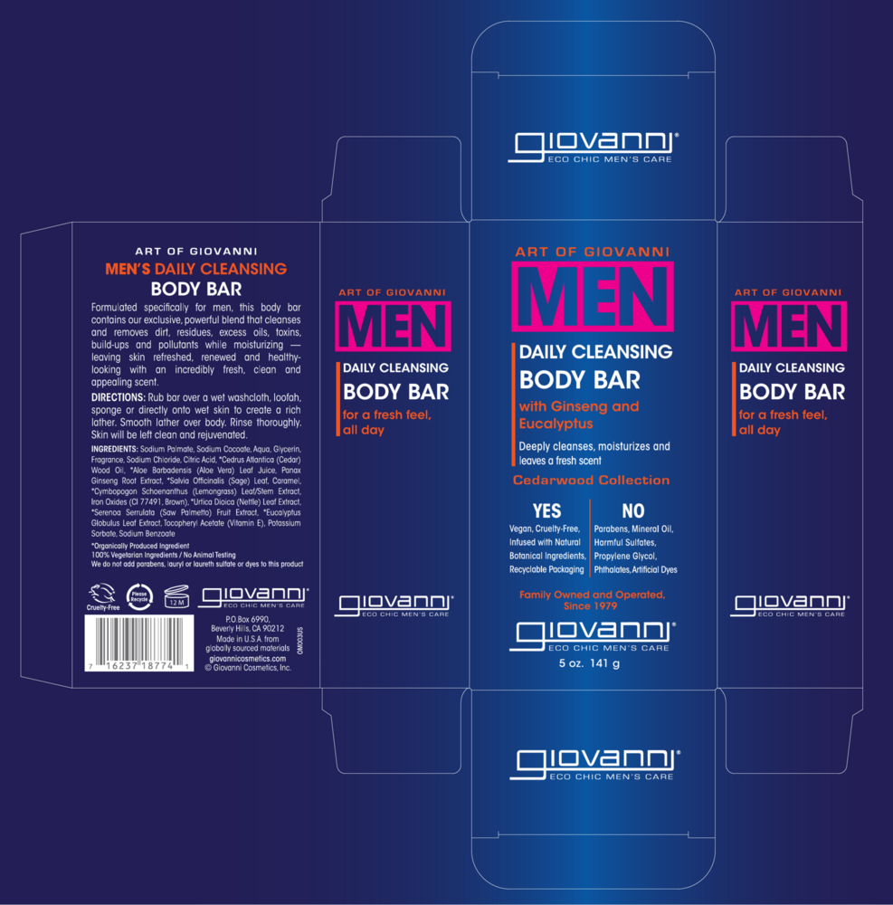 GIOVANNI MEN Cleansing Body Bar